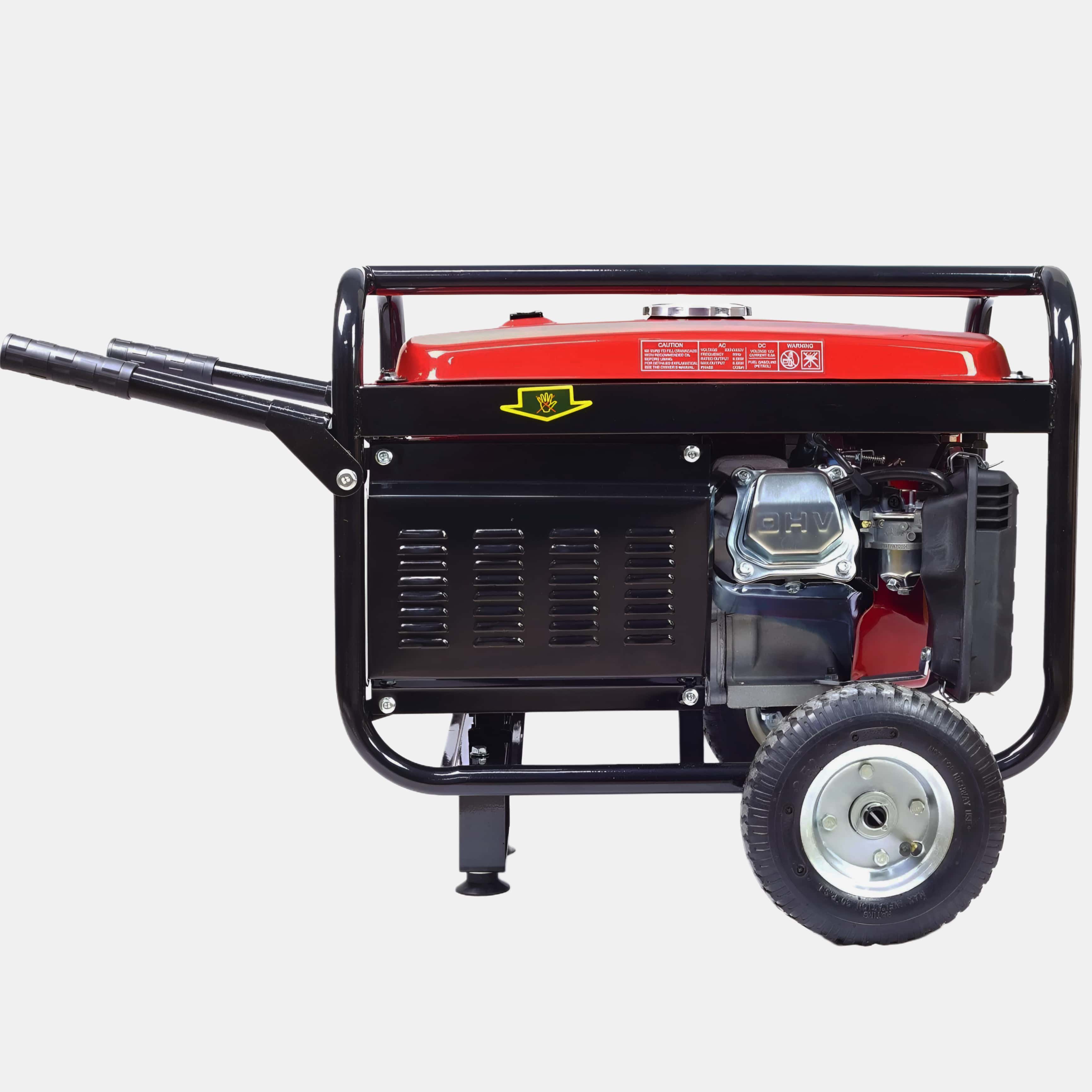 Generatore di Corrente H-8500W (220/380v) Avviamento Elettrico con Batteria